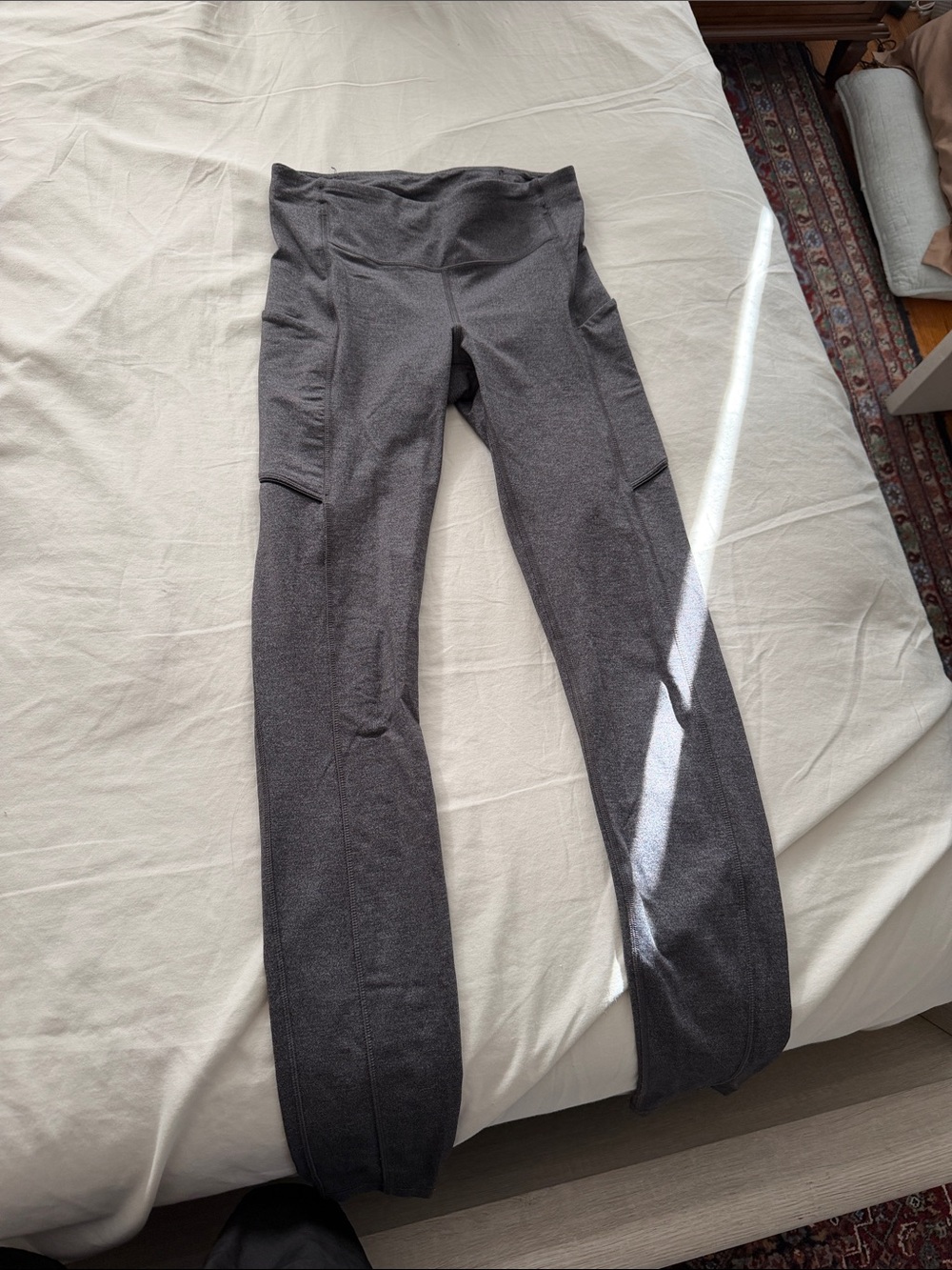 lululemon athletica Dark Gray High-Rise Pocket Leggings